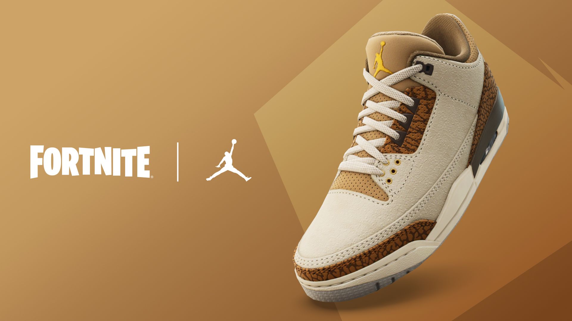 Fortnite Kicks Air Jordan 3 Retro Palomino