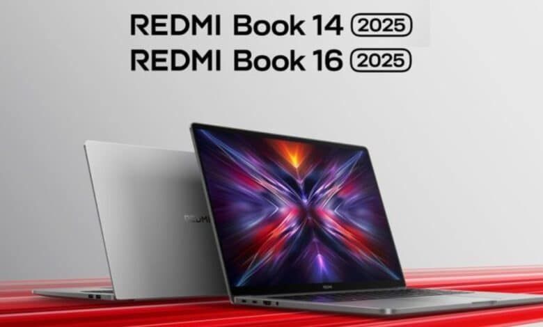 شاومي تكشف عن حواسيب REDMI Book إصدارات 2025