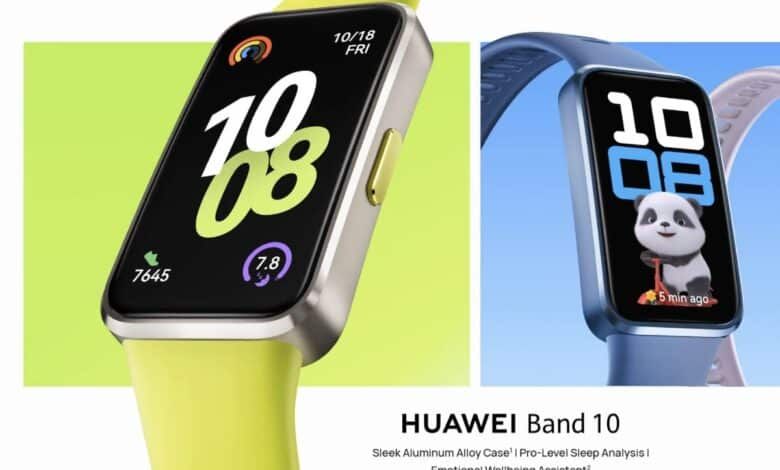 هواوي تكشف رسميًا عن سوارها الذكي Band 10 بتحسينات في تتبع النوم