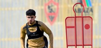 أحمد الجفالي جناح الزمالك الجديد يستعد للمشاركة أمام إنبي (FB/ZSCOfficial)