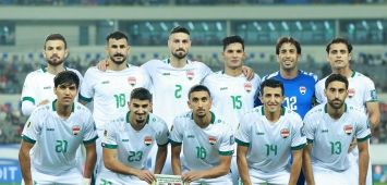 لاعبي المنتخب العراقي لكرة القدم