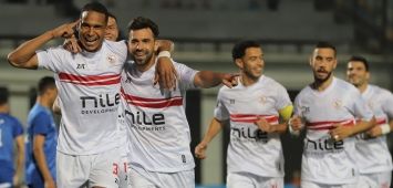 نتيجة مباراة الزمالك ضد سموحة في ربع نهائي كأس مصر 2025