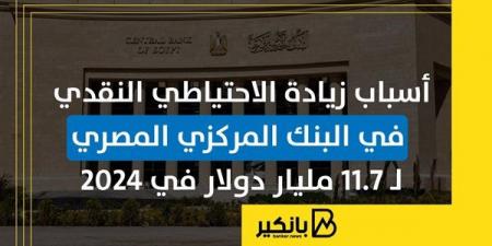 أسباب
      زيادة
      الاحتياطي
      النقدي
      في
      البنك
      المركزي
      المصري
      لـ
      11.7
      مليار
      دولار
      في
      2024 - غاية التعليمية