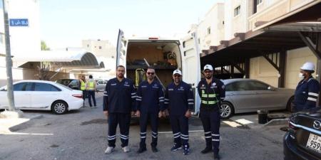 المشعان: بدء الصيانة الجذرية للطرق في الجابرية - غاية التعليمية