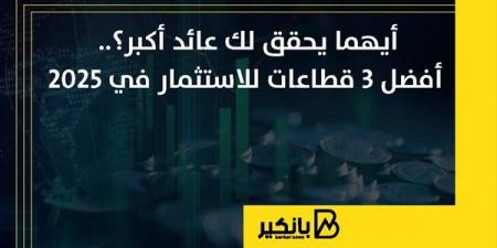 أيهما
      يحقق
      لك
      عائد
      أكبر؟..
      أفضل
      3
      قطاعات
      للاستثمار
      في
      2025 - غاية التعليمية