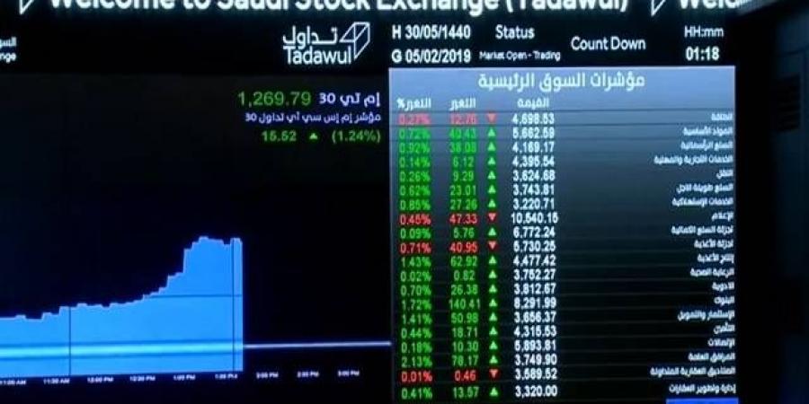 مؤشر
      "تاسي"
      ينهي
      تعاملات
      الخميس
      بمكاسب
      0.44%..
      وسهم
      "تمكين"
      يرتفع
      18% - غاية التعليمية