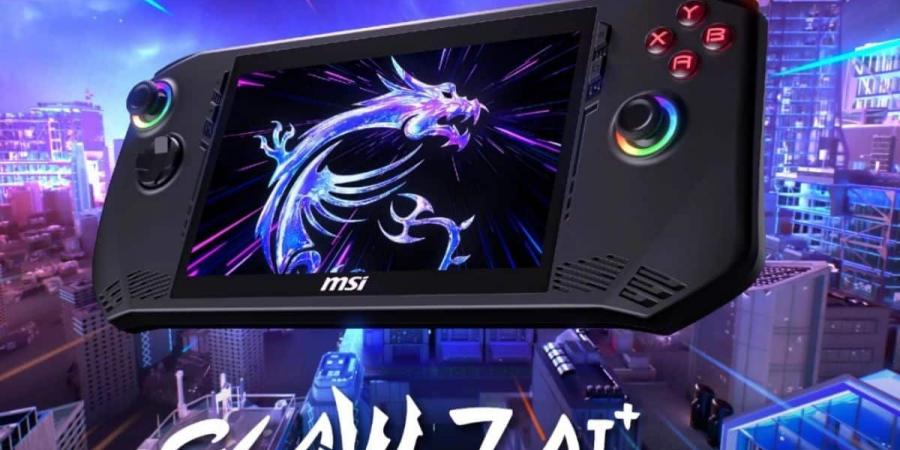 بسعر
      قدره
      800
      دولارٍ..
      الكشف
      عن
      جهاز
      الألعاب
      المحمول
      +MSI
      Claw
      7
      AI - غاية التعليمية