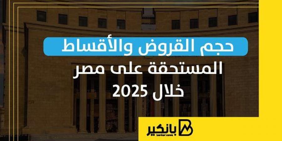 حجم
      القروض
      والأقساط
      المستحقة
      على
      مصر
      خلال
      2025 - غاية التعليمية