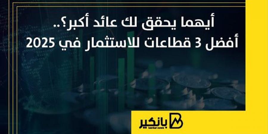 أيهما
      يحقق
      لك
      عائد
      أكبر؟..
      أفضل
      3
      قطاعات
      للاستثمار
      في
      2025 - غاية التعليمية