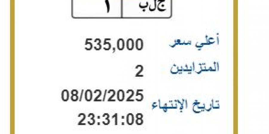 بوابة
      مرور
      مصر
      تطرح
      عددا
      من
      اللوحات
      المميزة
      فى
      مزايدة
      إلكترونيا - غاية التعليمية