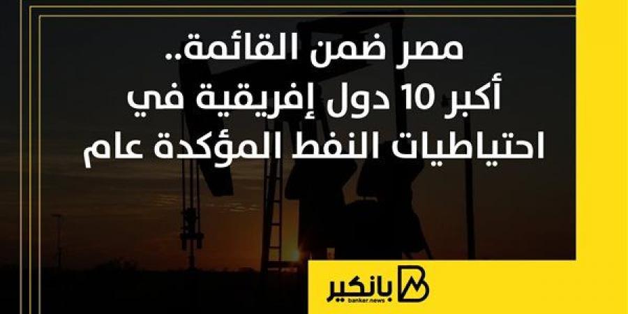 مصر
      ضمن
      القائمة..
      أكبر
      10
      دول
      إفريقية
      في
      احتياطيات
      النفط
      المؤكدة
      عام
      2025 - غاية التعليمية