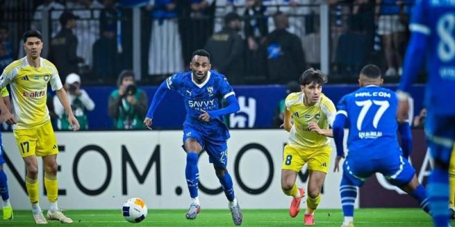 دوري
      أبطال
      آسيا
      للنخبة:
      الهلال
      يعبر
      بختاكور
      برباعية
      ويتأهل
      لربع
      النهائي - غاية التعليمية