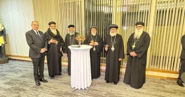 الكنيسة القبطية تحتفل بالعيد الوطني في السفارة المصرية بأستراليا 2025