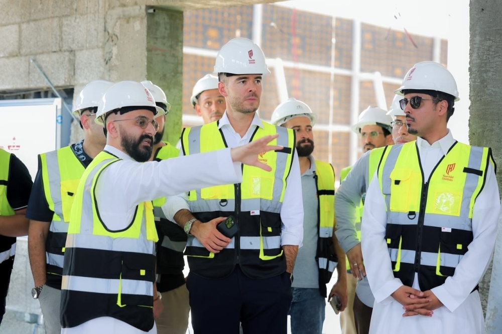 تقدم ملحوظ في مشروع مبنى الأداء العالي للقادسية.. نسبة الإنجاز تصل إلى 80% في عام 2025