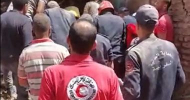 دعم الهلال الأحمر المصري لعمليات الإنقاذ في حادث انهيار عقار طنطا