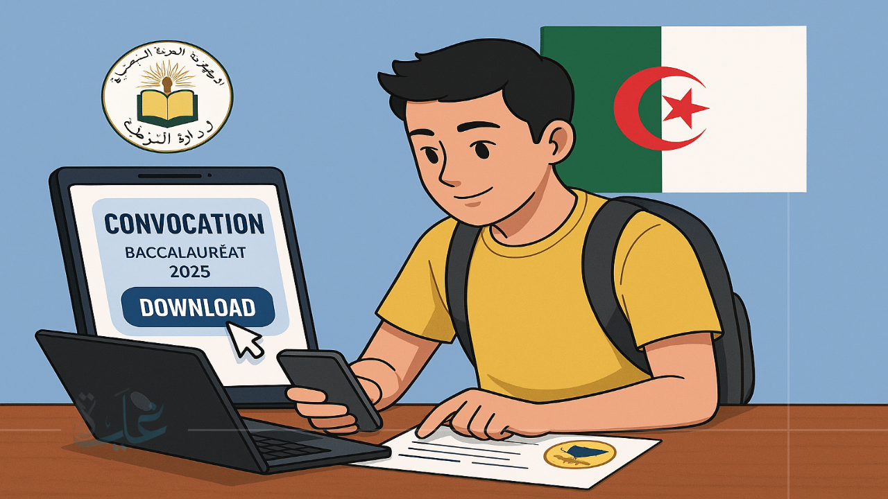 سجل بياناتك الآن.. رابط تحميل استدعاء امتحان البكالوريا 2025 في الجزائر قبل الموعد المحدد