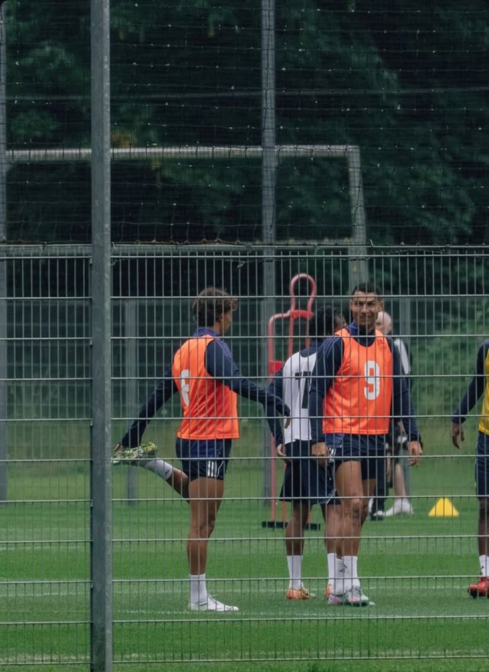 لقاء مرتقب يجمع جواو فيليكس وكريستيانو رونالدو في تدريبات النصر 2025