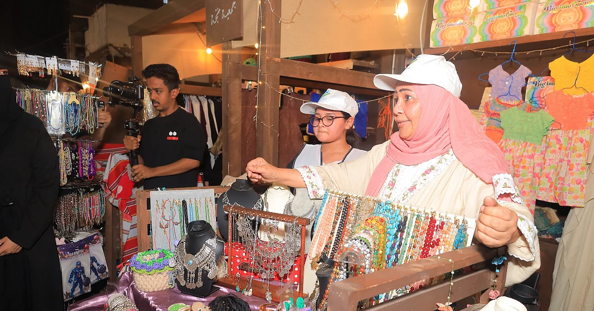 مبادرة منافذ البيع تدعم 20 أسرة منتجة في جدة التاريخية لعام 2025