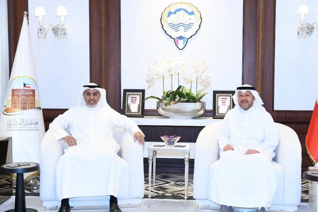 مباحثات الناصر والشعلة تسعى لتعزيز خدمات الأهالي في عام 2025