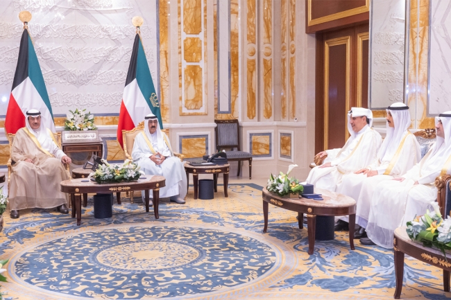 لقاء الأمير مع ولي العهد والعبدالله والحمود واليوسف يجمعهم معاً لعام 2025