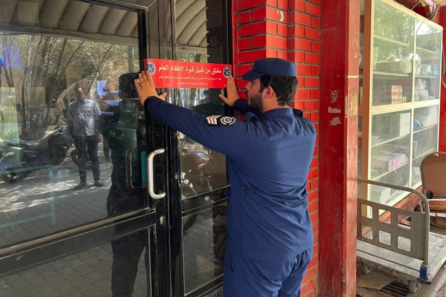 إغلاق 35 منشأة مخالفة في منطقة الصليبية الصناعية بقرار من الإطفاء في 2025