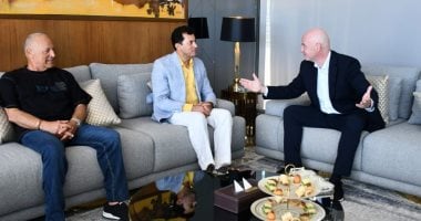 إنفانتينو يقضي عطلة برفقة أسرته في العلمين ويلتقي وزير الرياضة خلال 2025