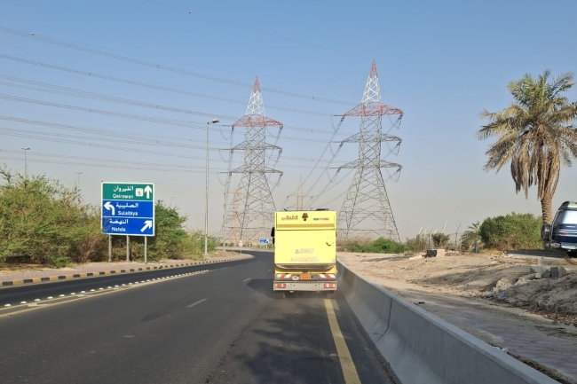 استمرار جهود «بلدية الجهراء» في تنظيف وكنس الطرق السريعة لعام 2025