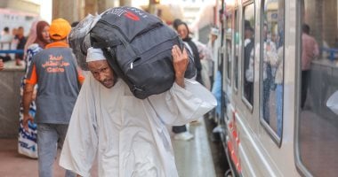 الرحلة الخامسة من محطة مصر تعيد السودانيين إلى وطنهم طواعية في 2025.. صور