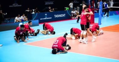 انتصار شباب الطائرة على تونس في تصفيات مراكز بطولة العالم 2025