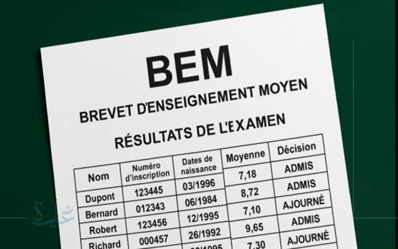 تعرف على نتائج البيام 2025 ودرجاتك عبر منصة أولياء التلاميذ الجزائرية