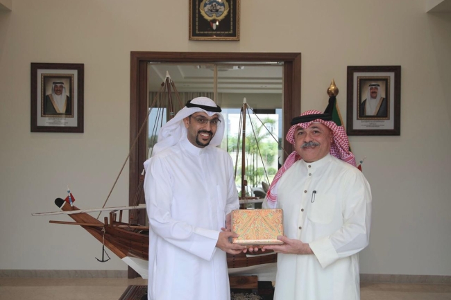 تكريم المستشار خالد العسكر من قبل سفير الكويت في الهند بمناسبة ختام فترة عمله 2025