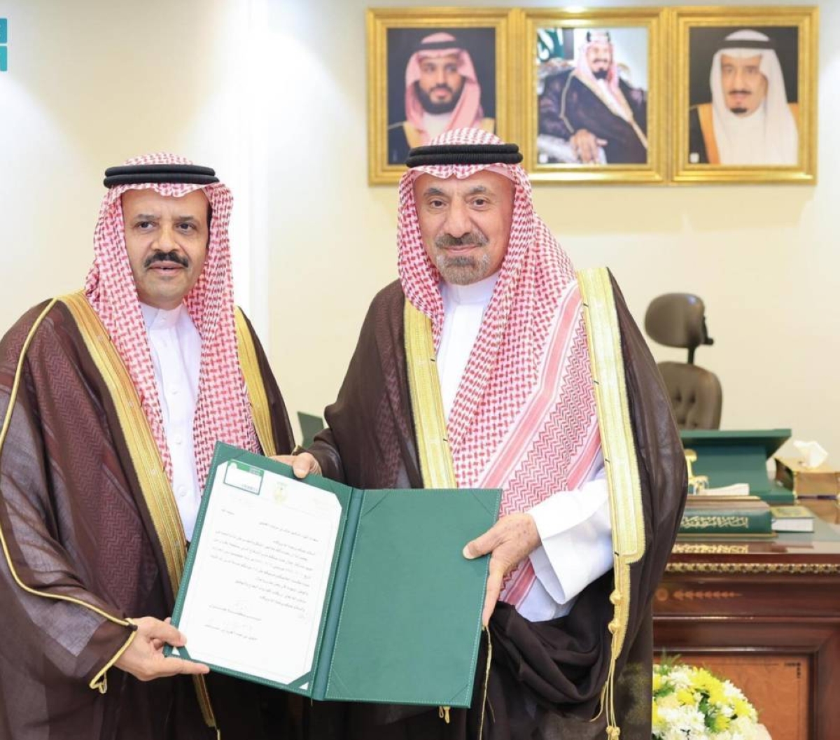 تكريم خاص من أمير نجران لمدير الدفاع المدني السابق بالمنطقة في 2025