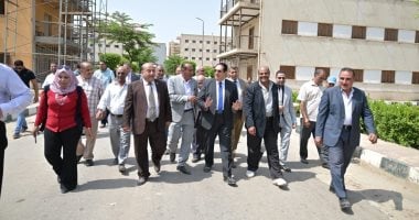 جولة لرئيس جامعة القاهرة لمتابعة صيانة وتطوير مباني المدينة الجامعية في 2025