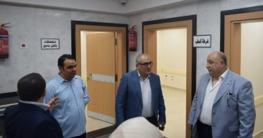 جولة ميدانية لرئيس هيئة التأمين الصحى لمتابعة تطوير عيادة الصف بالجيزة 2025