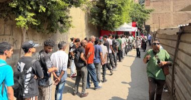 حضور ملحوظ للناخبين في لجان أرض اللواء بالجيزة خلال انتخابات مجلس الشيوخ 2025