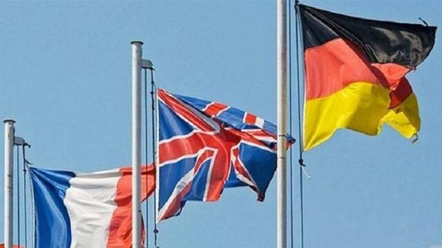 دول أوروبا الثلاث تراجع قرار إعادة العقوبات على إيران في 2025