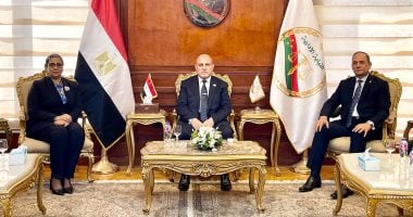 رئيس هيئة النيابة الإدارية الجديد يتلقى تهنئة رئيسة القومي للمرأة بتوليه المنصب في 2025