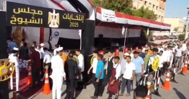 سير التصويت بانتخابات الشيوخ لعام 2025 داخل مدرسة تحيا مصر بالأسمرات