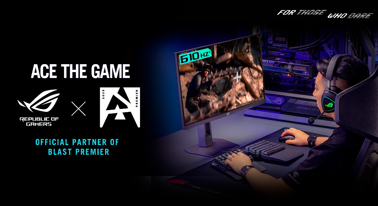 شاشة ROG Strix XG248QSG Ace تحقق رقماً قياسياً كأسرع شاشة معتمدة لبطولات BLAST Counter-Strike 2 في 2025