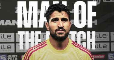على لطفي يتألق ويحصد لقب رجل مباراة سموحة وزد في الدوري الممتاز 2025