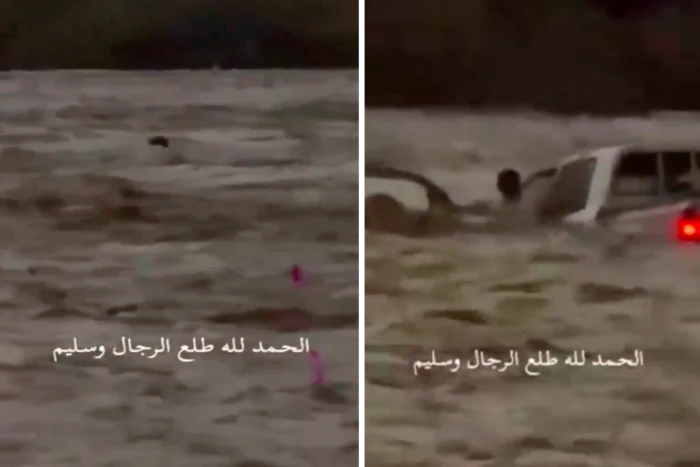 نجاة مذهلة لقائد هايلوكس جرفتها السيول في القنفذة.. فيديو يوثق اللحظة في 2025