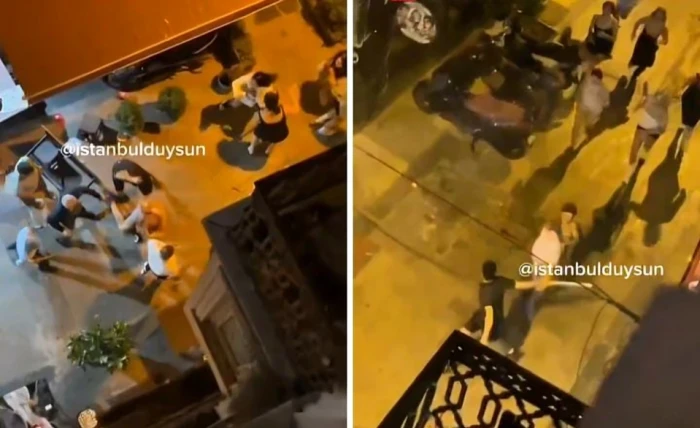 اعتداء مجموعة من 8 متحولين جنسيًا على رجل وسط شوارع إسطنبول في واقعة مصورة لعام 2025