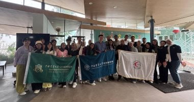 مشاركة طلاب طب بيطري قناة السويس في معسكر صيفي بالصين لعام 2025