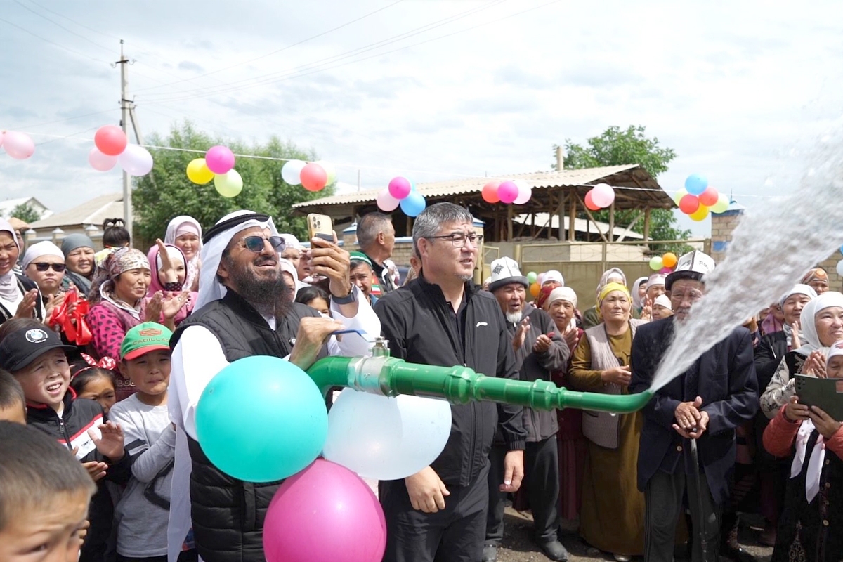 مشاريع المياه المقدمة من الصفا تدعم 55 ألف شخص في قرغيزيا خلال 2025