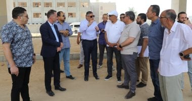 مشروعات لتحديث ورصف الشوارع حول مستشفى بولاق الدكرور العام بالجيزة 2025