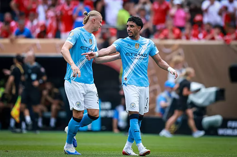 مواجهة ودية أخيرة في 2025.. مرموش وهالاند يقودان هجوم مانشستر سيتي ضد باليرمو