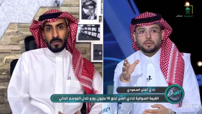 نقاش ساخن بين العتيبي والعنزي حول ملف فراس البريكان 2025.. هل يلعب مجانًا من أجل الأهلي؟