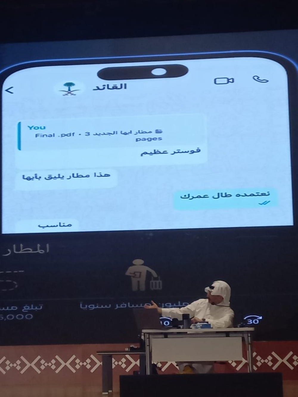 ولي العهد يبرز التزامه بمشاريع السعودية الاستراتيجية عبر رسالة واتس آب في 2025