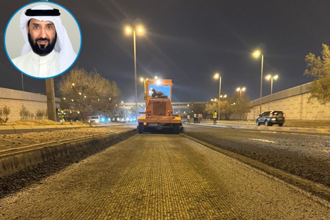 تقدم ملحوظ في نسب تنفيذ صيانة الطرق يتخطى التوقعات التعاقدية عام 2025