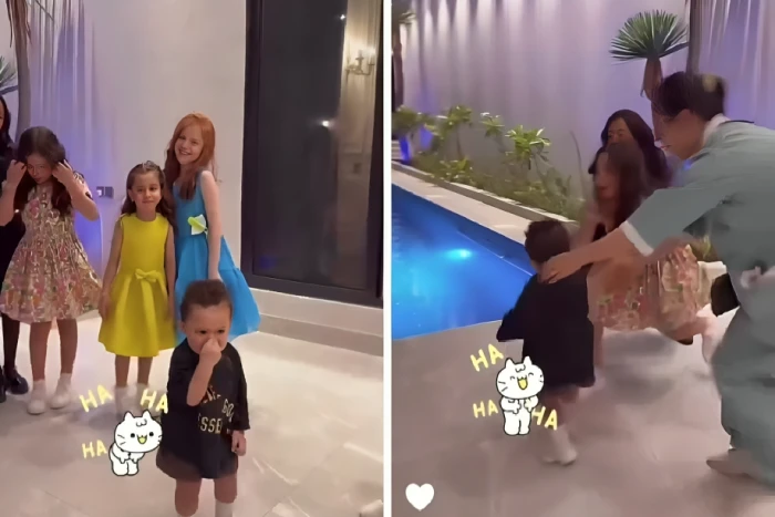 آخر لحظات الطفل عساف نجل يوشا عبدالعزيز قبل وفاته غرقًا في المسبح.. فيديو مؤثر 2025